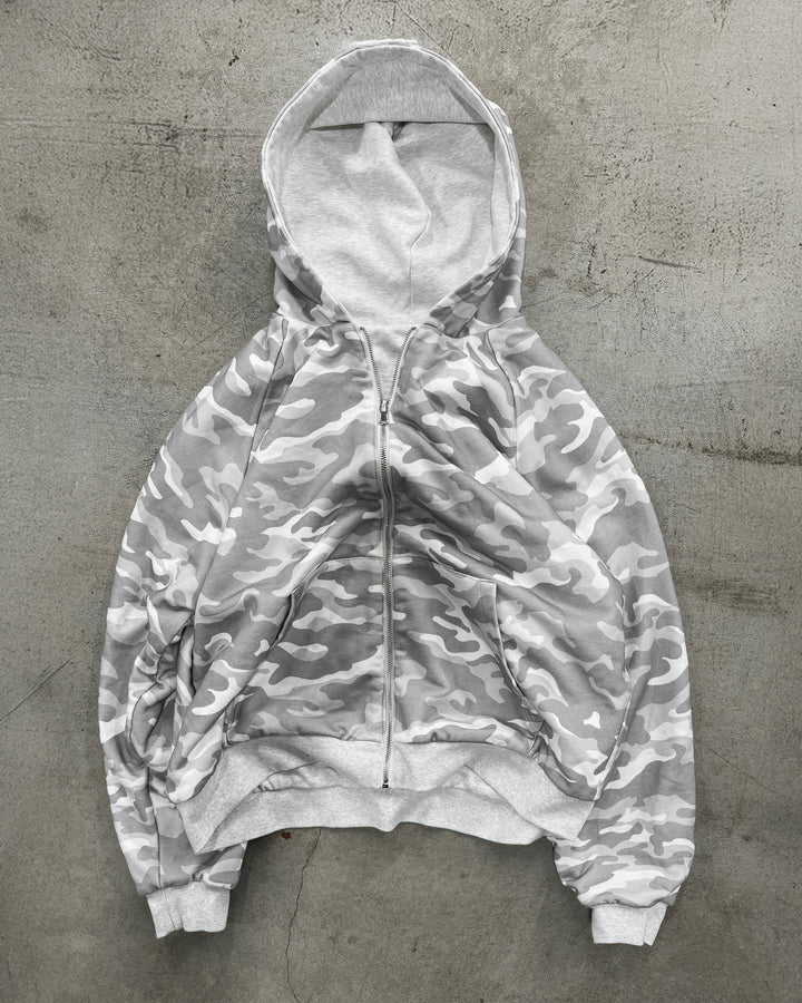 Veste à capuche pour femmes au design camouflage moderne Chic & Stil