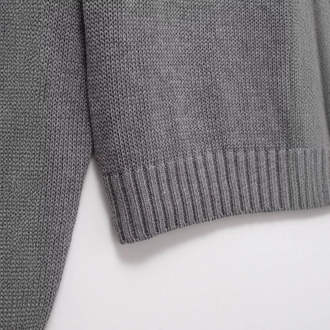 Women's sweatshirt with button placket Lune London
