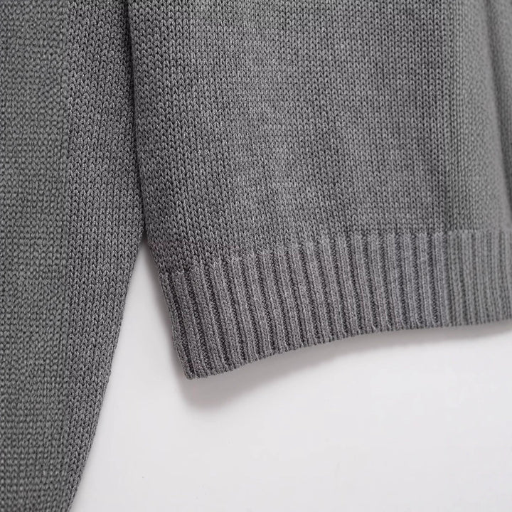 Women's sweatshirt with button placket Lune London
