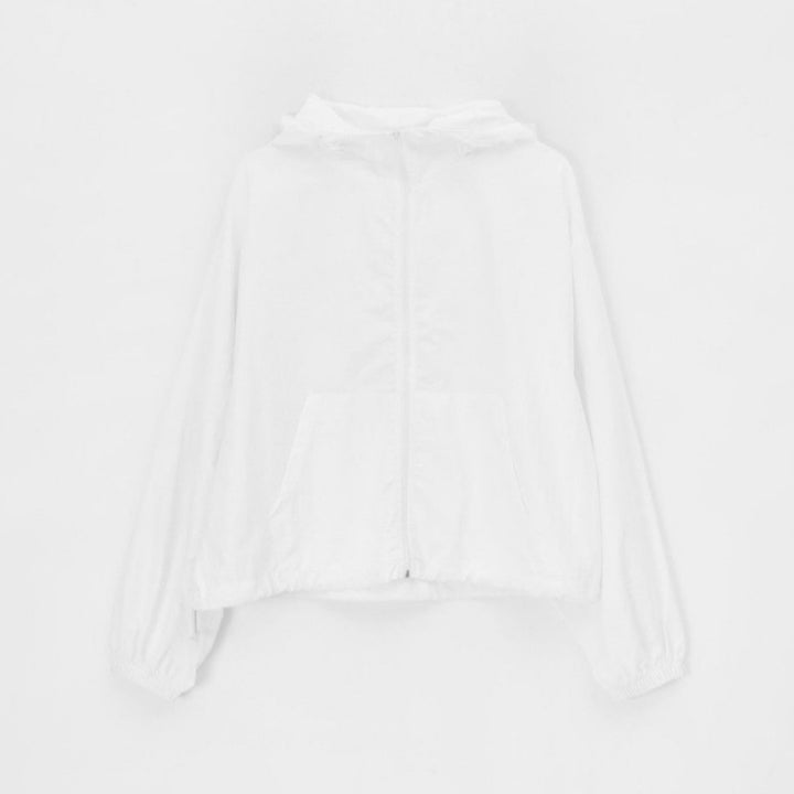Veste coupe-vent légère pour femmes avec cordon de serrage ajustable Chic & Stil
