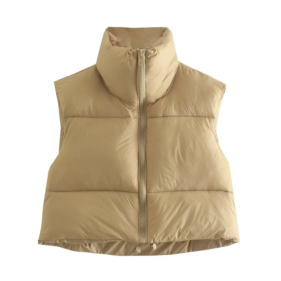Ladies hip-length heat vest Lune London