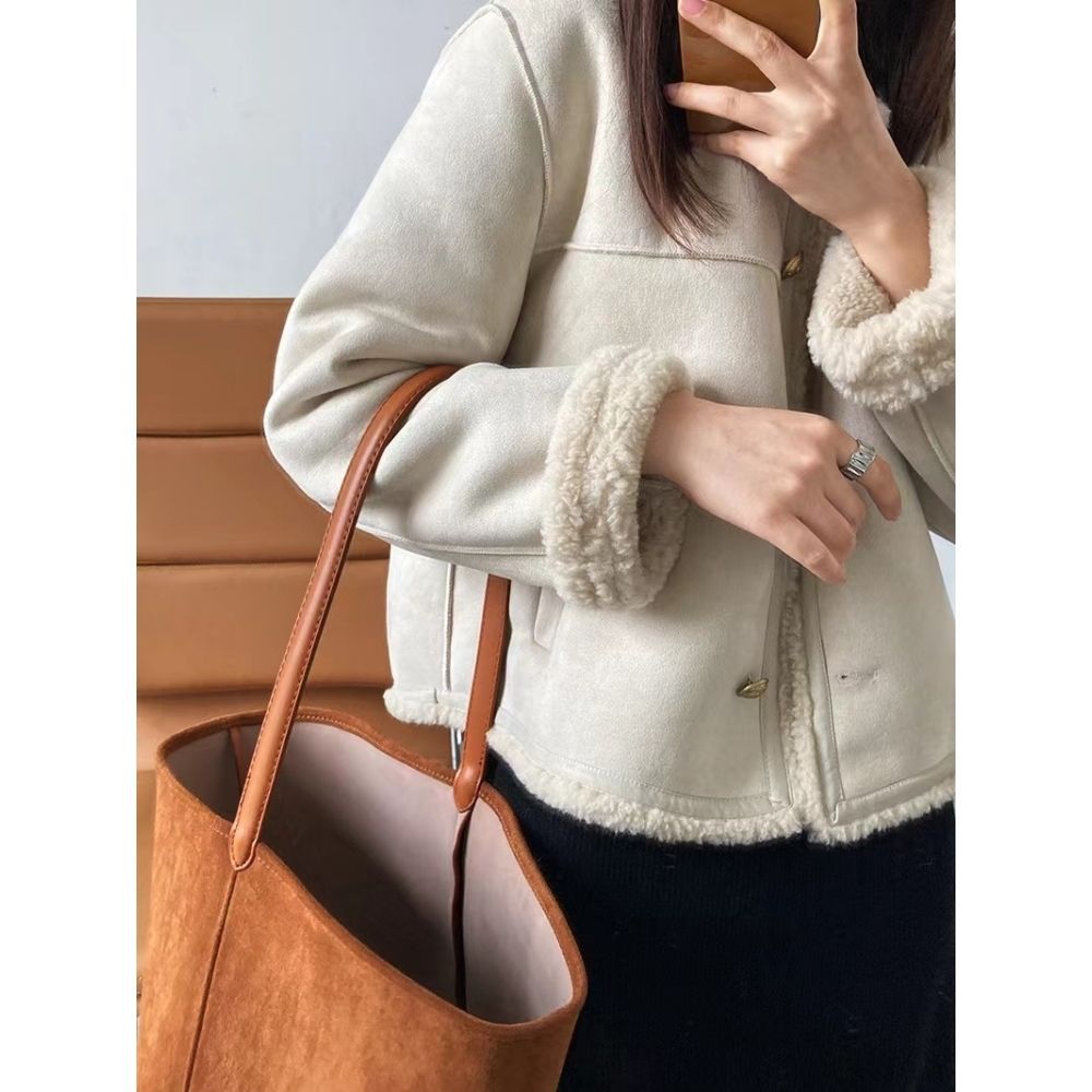 Veste de mode pour femmes avec doublure en teddy Chic & Stil