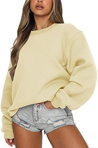 Ladies Oversized Sweatshirt with Wide Sleeves Lune London