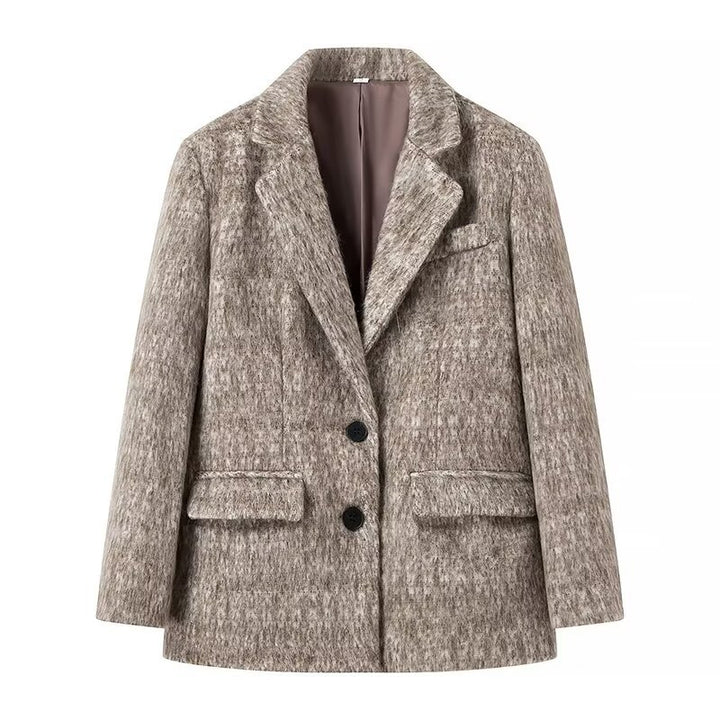 Ladies elegant blazer in high-quality wool blend Lune London