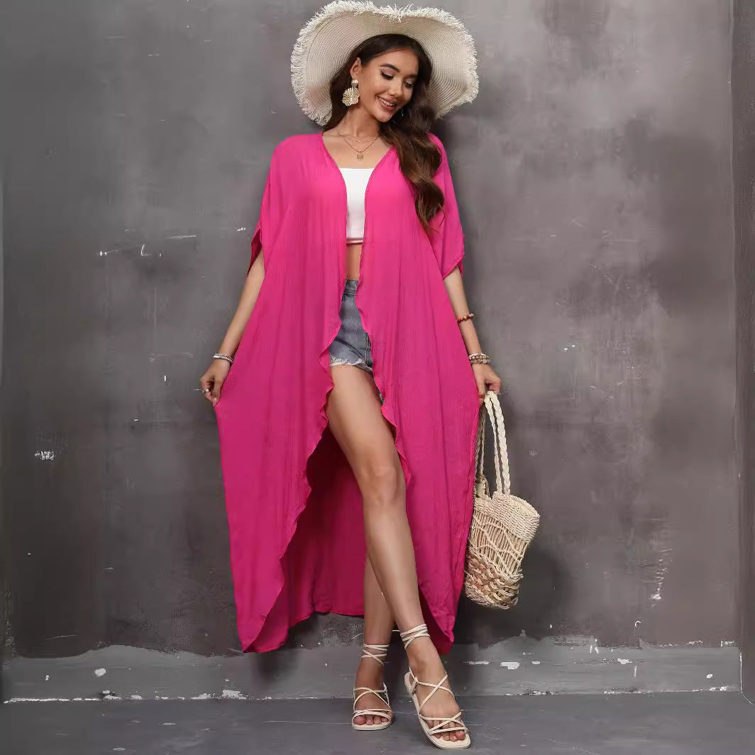 Ladies Fluid Kimono Cover Lune London