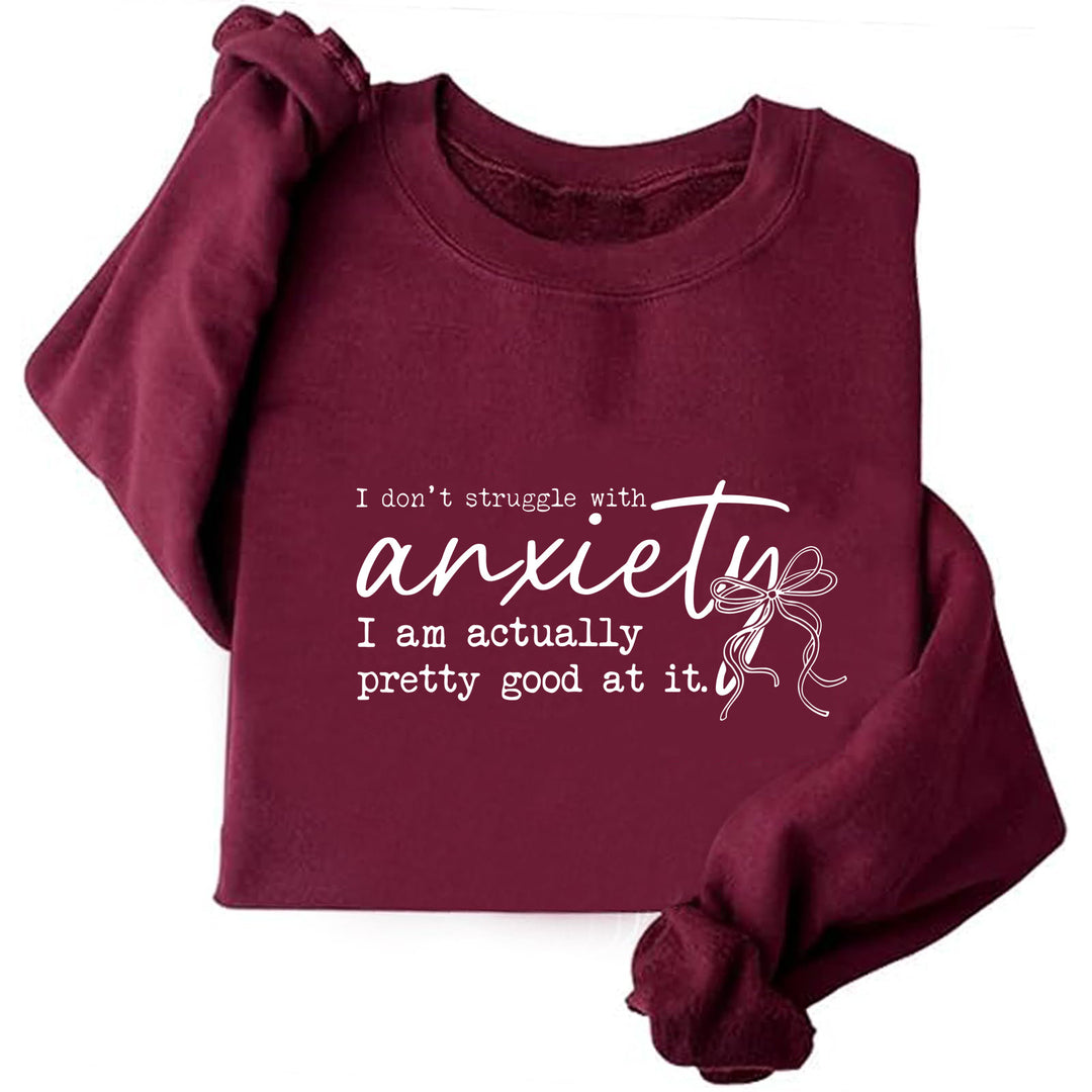 Sweatshirt pour femmes avec message motivant et design créatif Chic & Stil