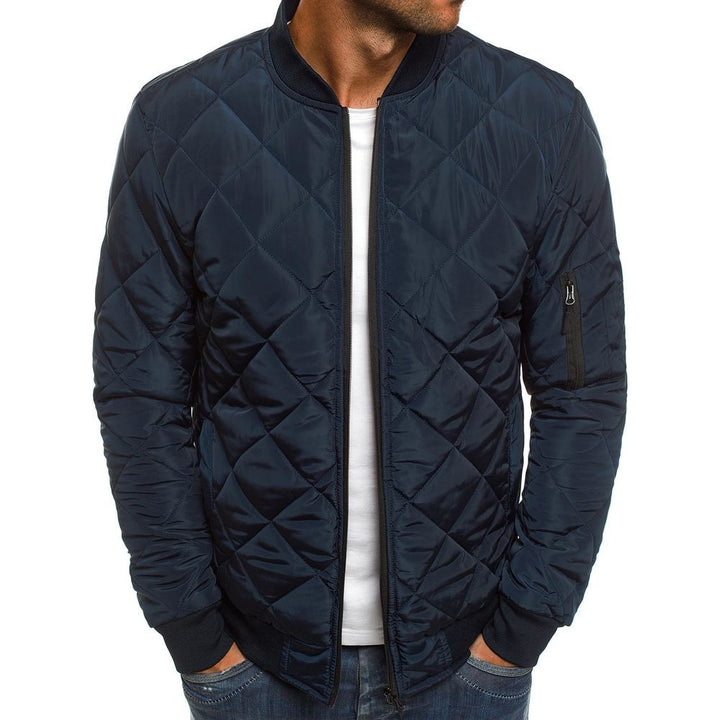 Veste matelassée pour hommes avec poches pratiques et bretelles élastiques Lune London