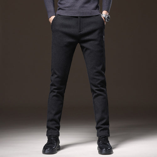 Pantalon de loisirs Slim Fit confortable pour hommes Lune London