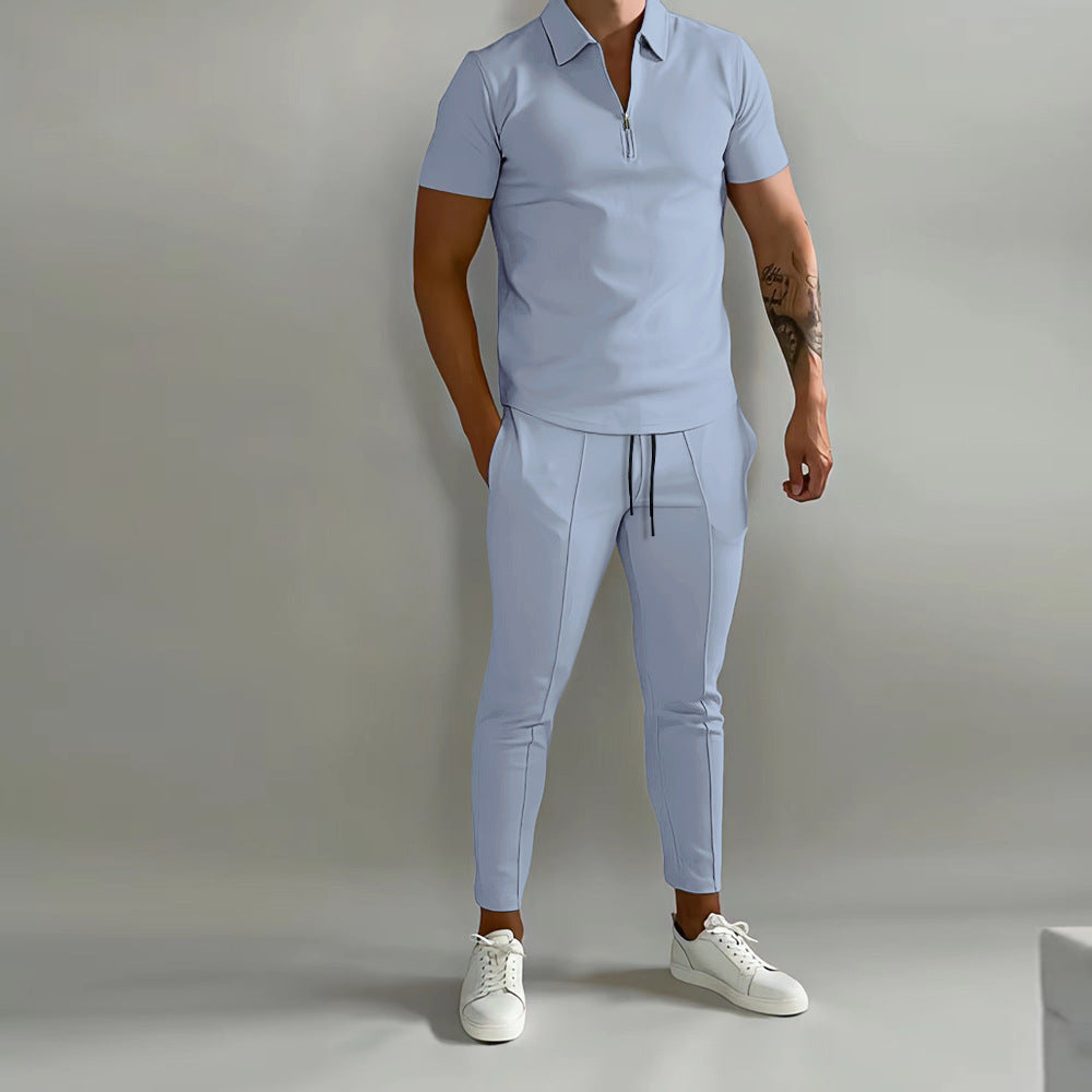 Men's modern zip performance set Lune London