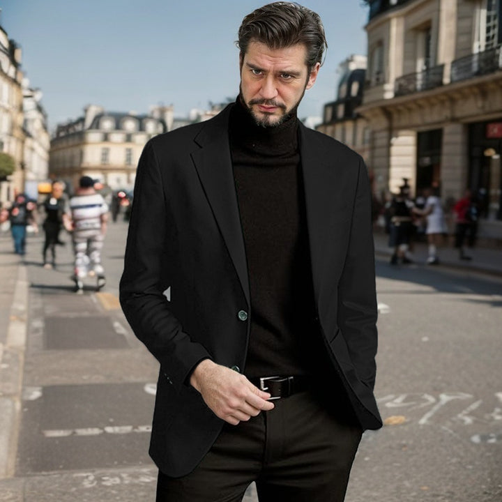 Elegant one-button blazer jacket for men Lune London