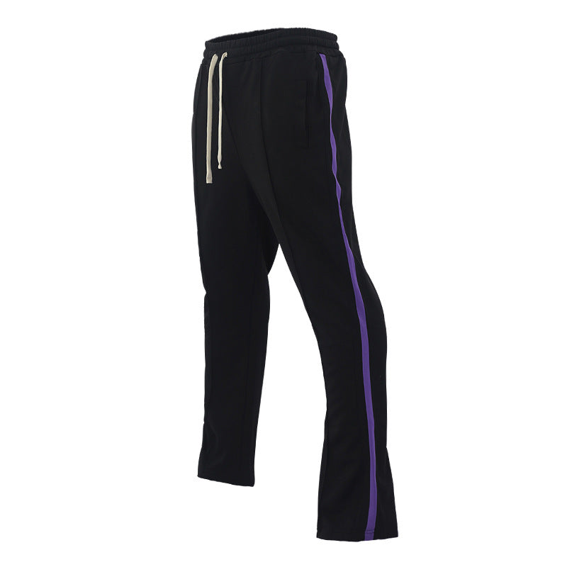 Men's sports pants with contrast stripes on the sides Lune London