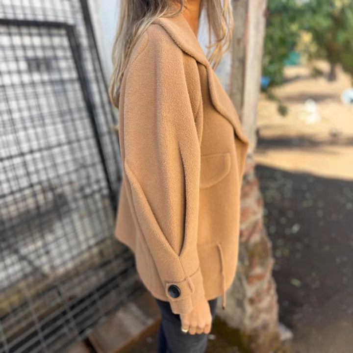 Oversized soft coat for women Lune London
