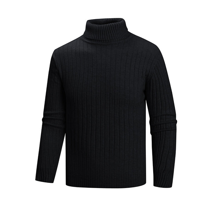 High-quality fine knit turtleneck sweater for men Lune London