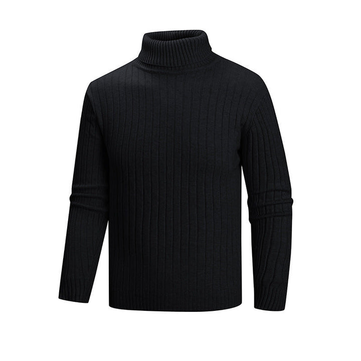 Men's Turtleneck Sweater Made Of High-Quality Fine Knit Lune London