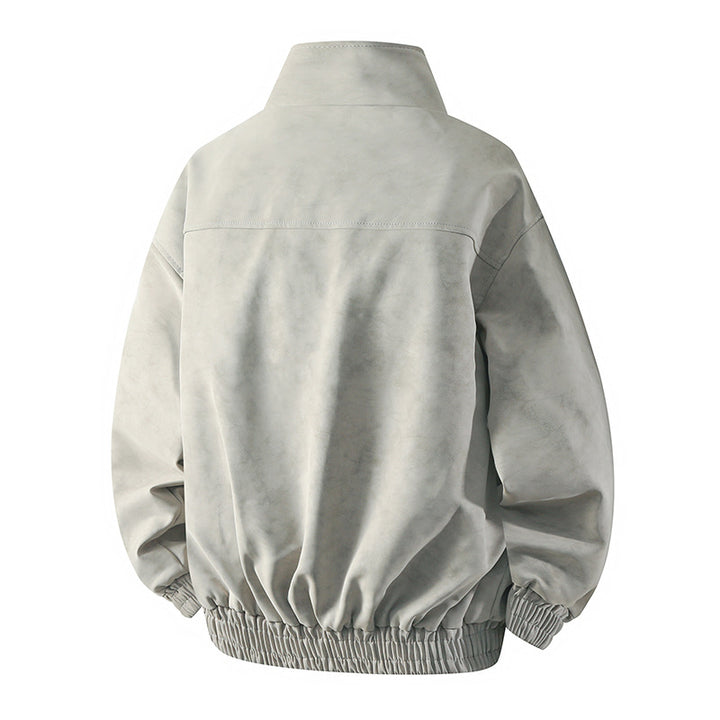Men's transitional jacket with high collar and revitalizing lining Lune London