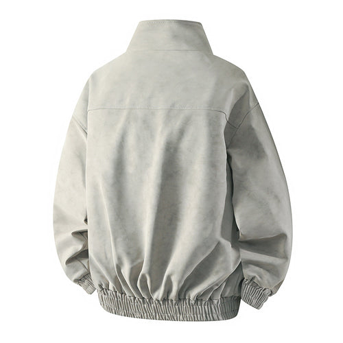 Men's transitional jacket with high collar and revitalizing lining Lune London