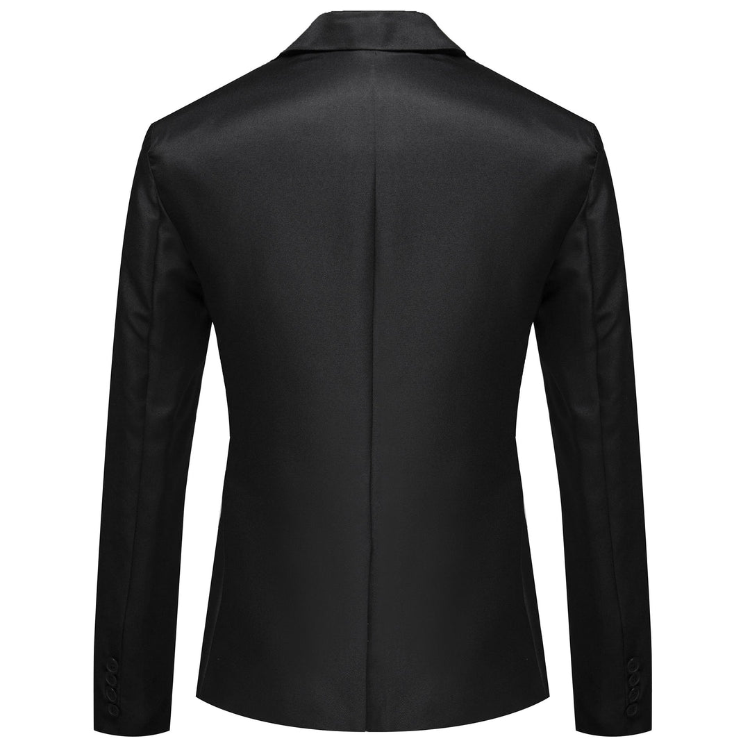 Men's Fashionable and Elegant Suit Jacket with Satin Finish Lune London