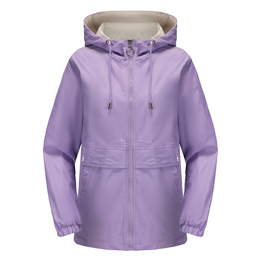 Fashion leisure jacket for women with adjustable belt Lune London