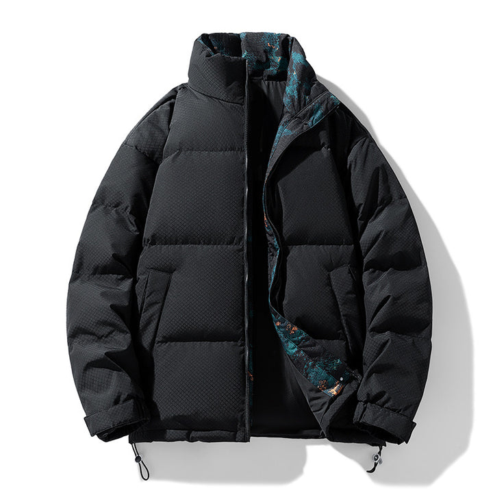 Insulated sports jacket for men with high collar Lune London