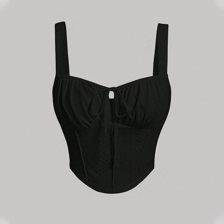 Women’s corset top with decorative knot and sophisticated design Chic & Stil