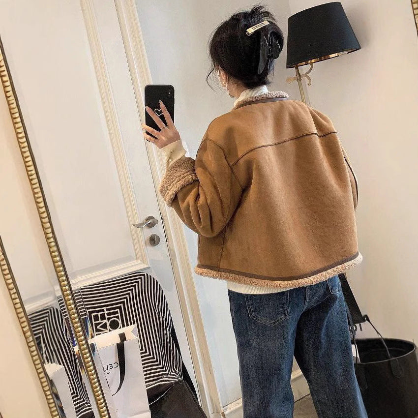 Veste teddy femme avec doublure de haute qualité Chic & Stil