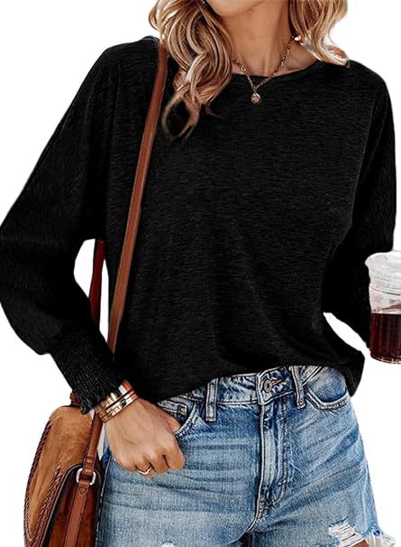 Casual long sleeve t-shirt for ladies with unique sleeve finishes Lune London