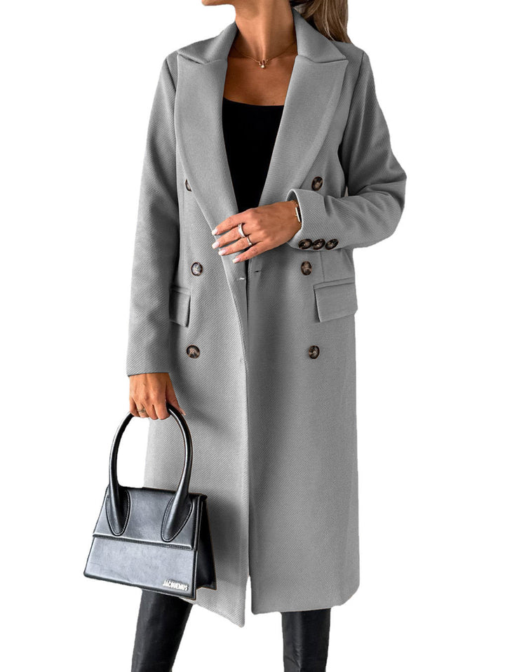Ladies Elegant Fitted Blazer with Double-Breasted Lune London