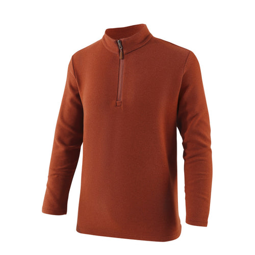 Pull Freizeit pour hommes avec col montant et fermeture éclair Lune London