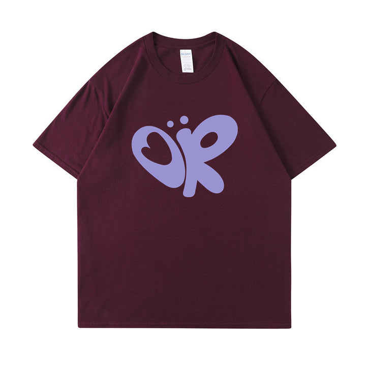 Women's casual T-shirt with unique graphic print Lune London