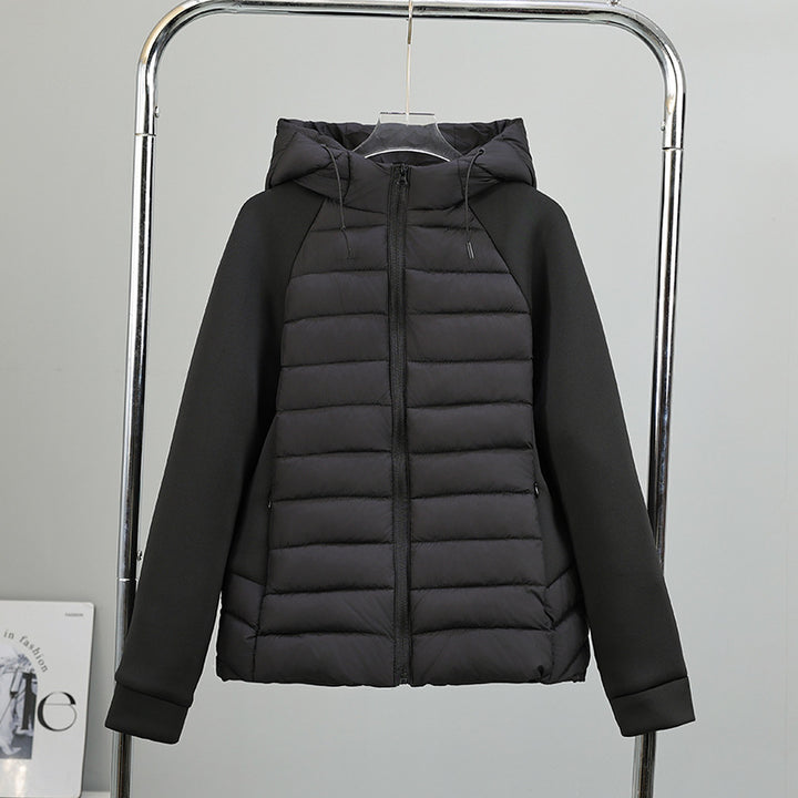 Trendy transitional jacket for women with an insulating design and practical side pockets Lune London