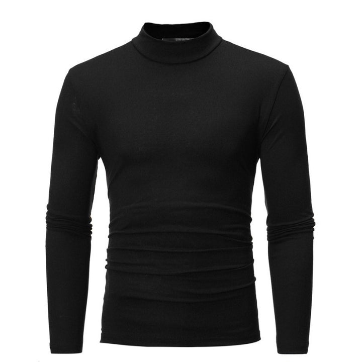 Men's long sleeve turtleneck with a fitted cut and breathable stretch quality Lune London