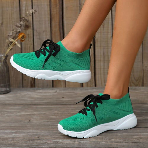 Women’s athletic shoes with breathable mesh upper Lune London