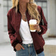 Sporty bomber jacket for women with a modern cut and practical zip pockets Lune London