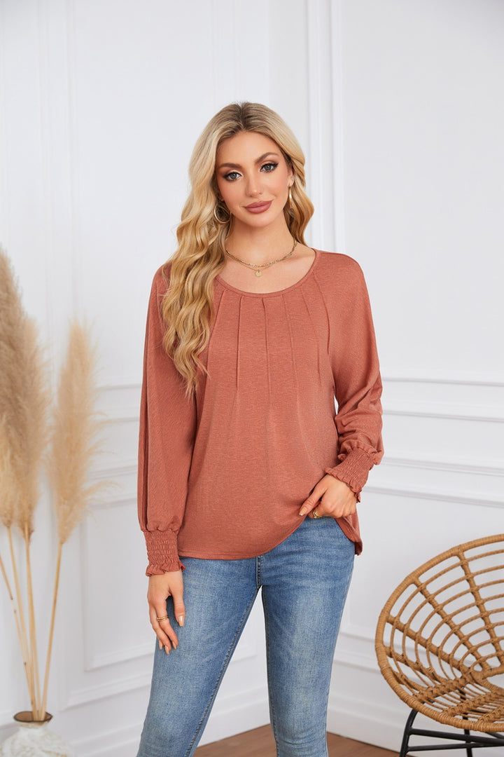 Ladies Elegant and Casual Long Sleeve T-shirt Lune London