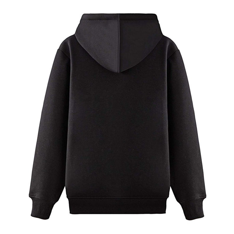 Fleece hooded jacket with lining for women with practical pockets Lune London