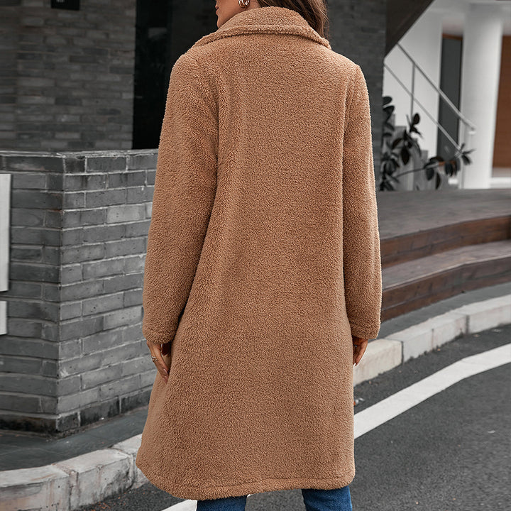 Ladies Teddy-Coat in Oversize Chic Style