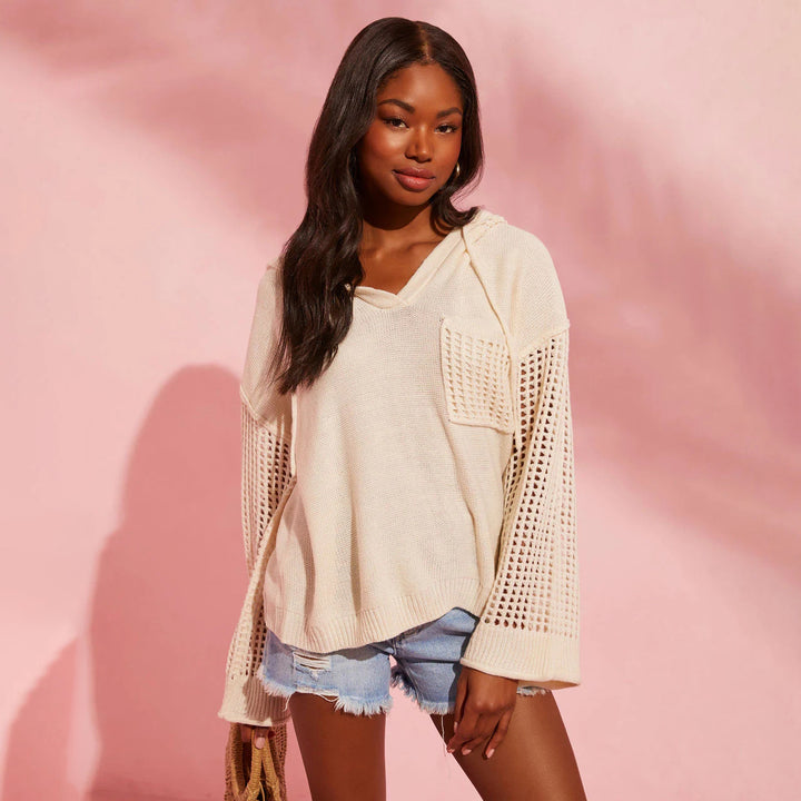 Ladies lightweight knit sweater Lune London