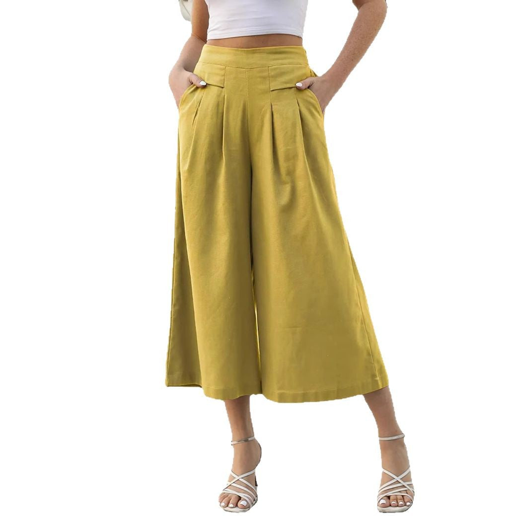 Women wide pants with elegant cut Lune London
