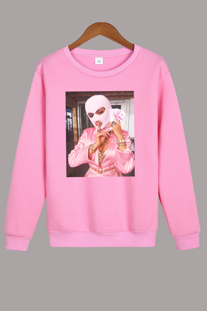 Women's sweatshirt with urban graphic design Lune London