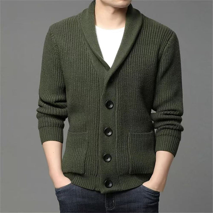 Men's mesh jacket with deep collar and practical pockets Lune London