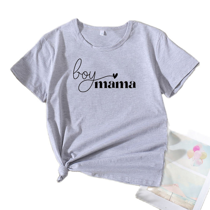 T-shirts déclaratifs décontractés pour femmes Lune London