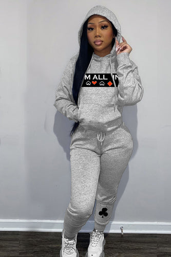 Men's sporty hoodie and tracksuit set with game design created Lune London