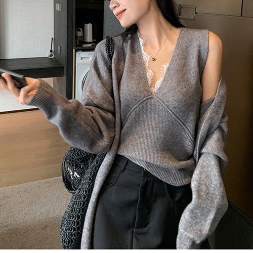 Cardigan décontracté pour femme avec une coupe ample et un matériau confortable Chic & Stil