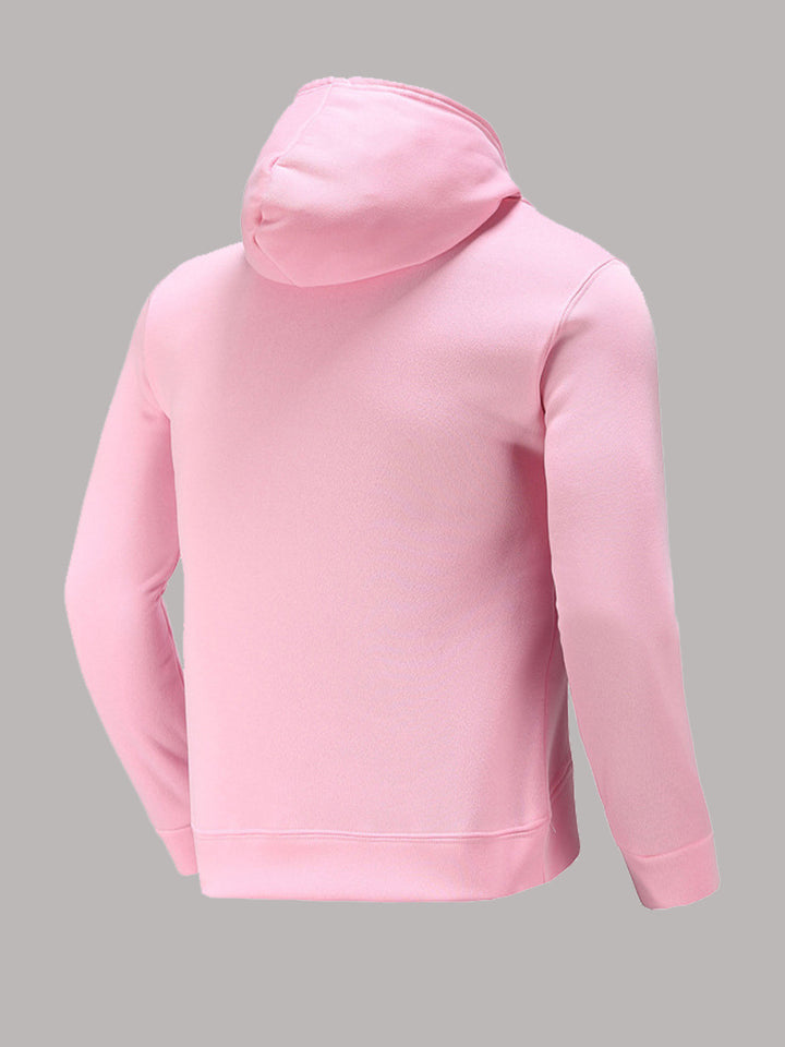Men's Hoodie with eye-catching graphic print and comfortable kangaroo pockets Lune London