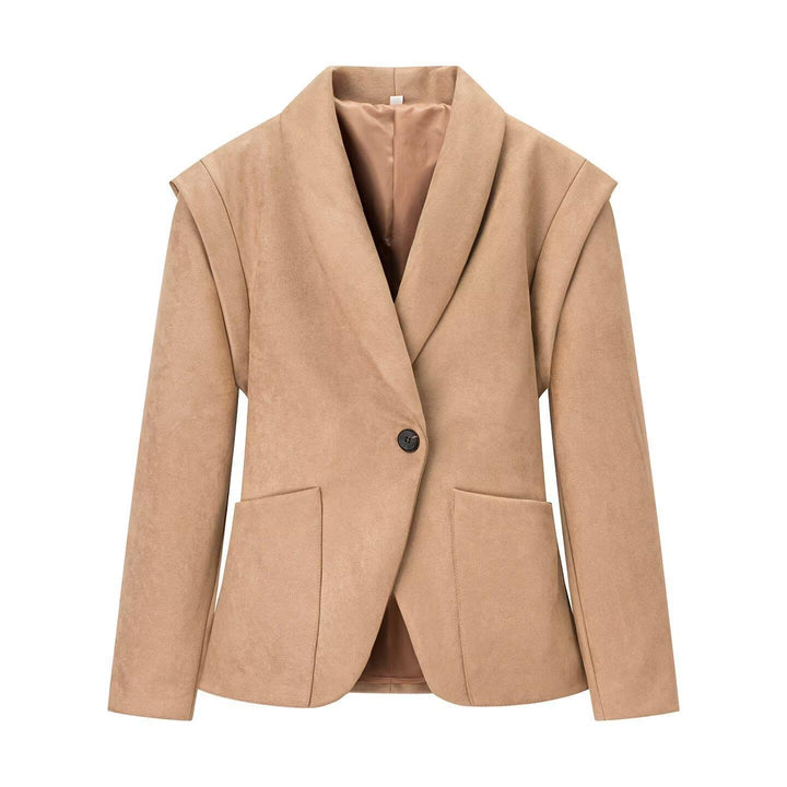 Elegant blazer jacket for women with structured design and trendy details Lune London