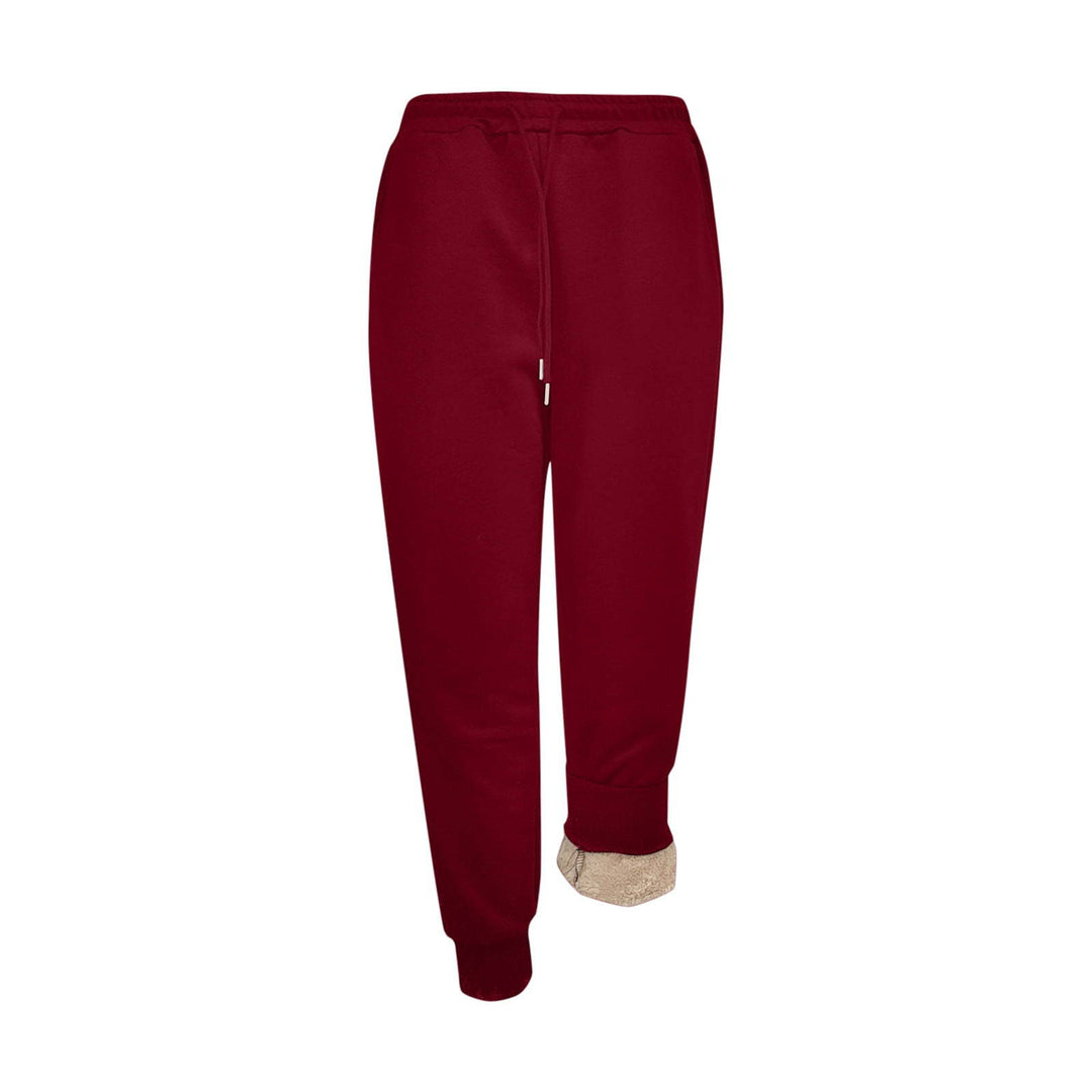 Sporty jogger pants for women with soft inner lining and elastic waistband Lune London
