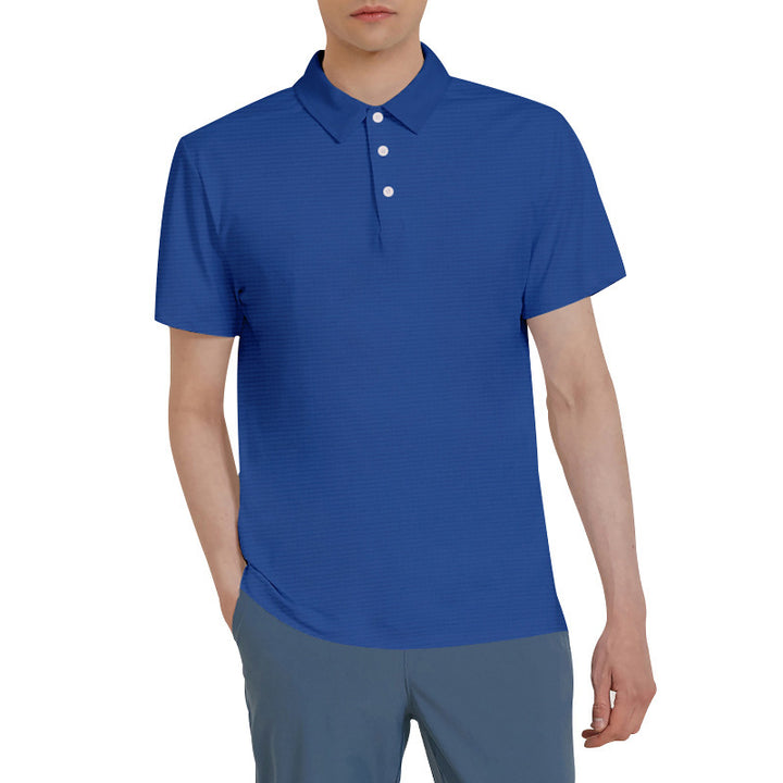 Men's polo shirt made of breathable material with Lune London structure