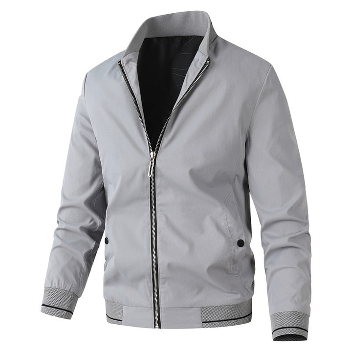 Sporty transitional jacket for men with a stylish high collar Lune London