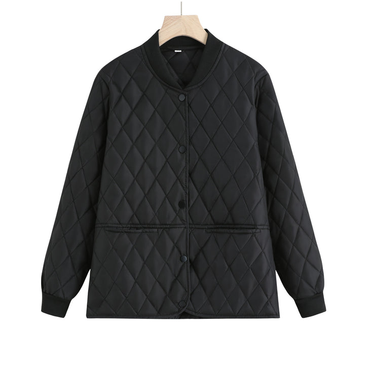 Quilted transition jacket for women with practical pockets and modern cut Lune London