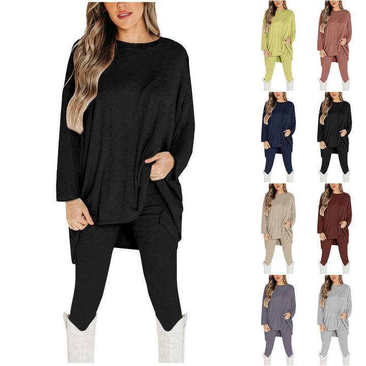 Dames Ensemble décontracté en haut oversized et leggings ajustés Lune London